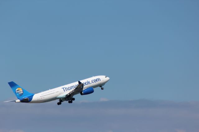 Airbus A330-200 (G-MLJL) - taking off from R 08 YVR