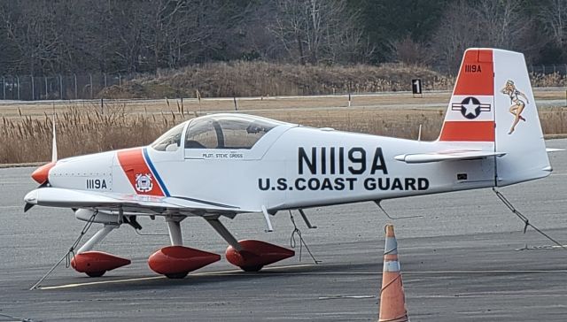 Vans RV-9 (N1119A) - N1119A stationary at KOXB