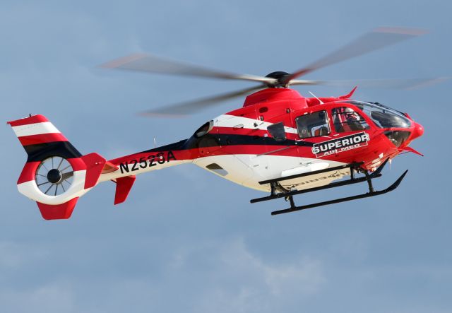 Eurocopter EC-635 (N252SA) - June 1, 2012 - DuPage County Airport - Superior Air Med's EC135 about to land.