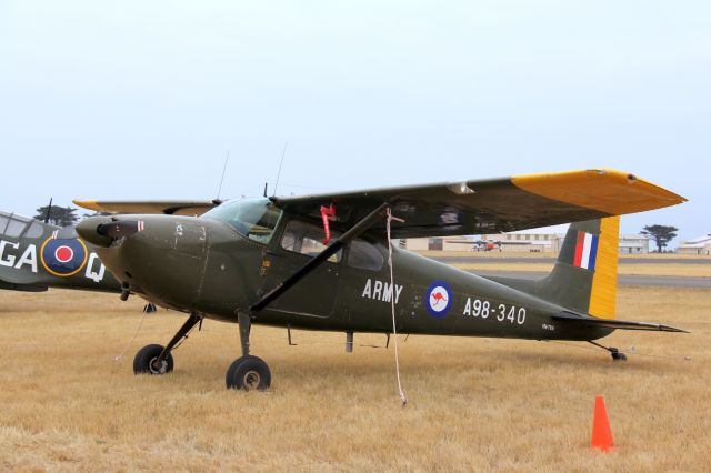 Cessna Skywagon 180 (VH-TVA) - Cessna 180Abr /Manufactured in 1958, USAbr /Photo: 01.03.2014