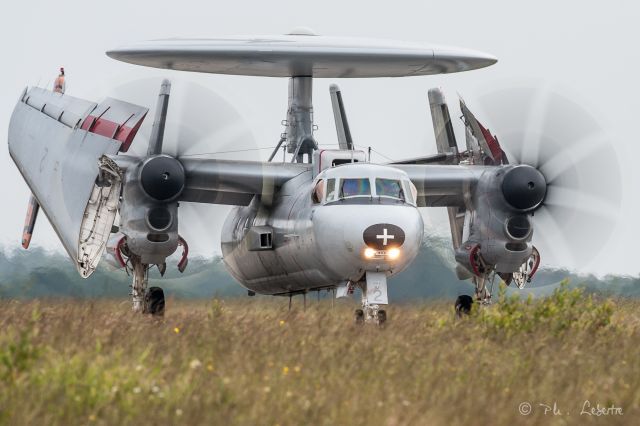 Grumman E-2 Hawkeye — - ...Grumman G-123 E-2 Hawkeye...French Navybr /...NATO Tiger Meet Landivisiau France