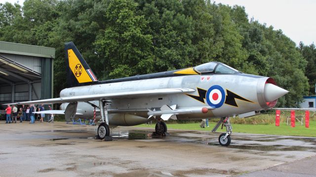 — — - Bruntingthorpe Cold War Jets 30 August 2015 XR713 English Electric Lightning