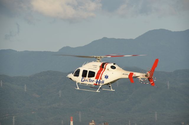 Bell 429 GlobalRanger (JA128D) - 06.Sep.2019 17:25br /Nakanihon Air Service Co.,Ltd Bell 429