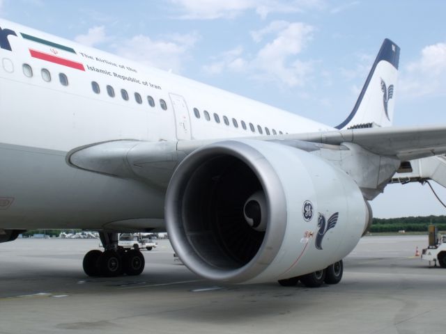 Airbus A310 (EP-IBK) - GE-Engine of Iranair Airbus