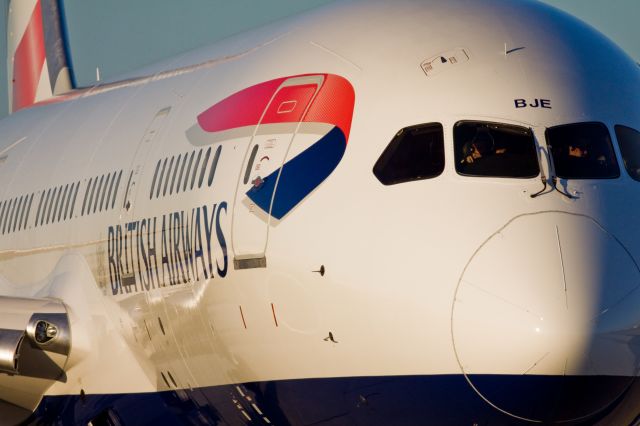 Boeing 787-8 (G-ZBJE) - British Airways 787 minutes from departing YYZ to Heathrow!  Taken by 06L