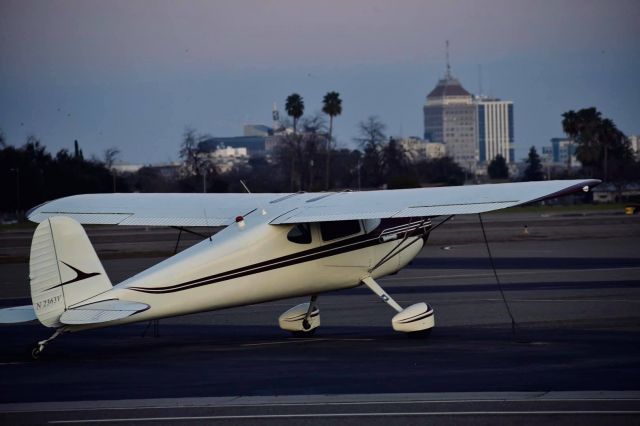 Cessna 140 (N2363V) - Was walking the ramp to my plane and snapped the pic! Nice plane. 