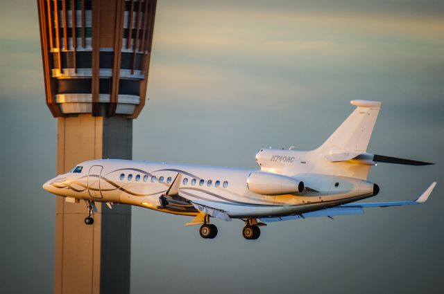 N740AC — - The best part of being both a pilot and a photographer? Meeting the people who fly these incredible machines and hearing about the capabilities of them. This is a Dassault Falcon 7X that made a visit to Phoenix. One of the pilots got to fly his plane home for the weekend.br /br /©Bo Ryan Photography