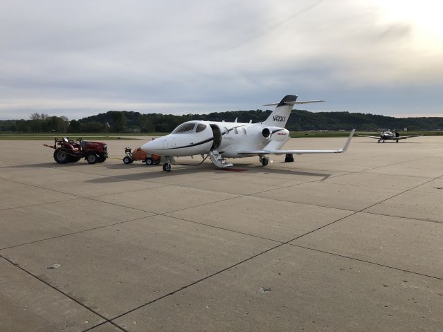 Honda HondaJet (N420XX) - On the ramp pre-departure