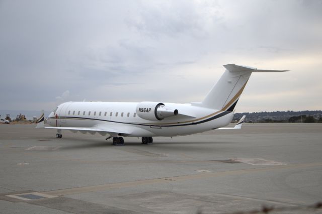 Canadair Regional Jet CRJ-200 (N96AP) - KMRY - CL-600-2B19 - at Monterey Jet center