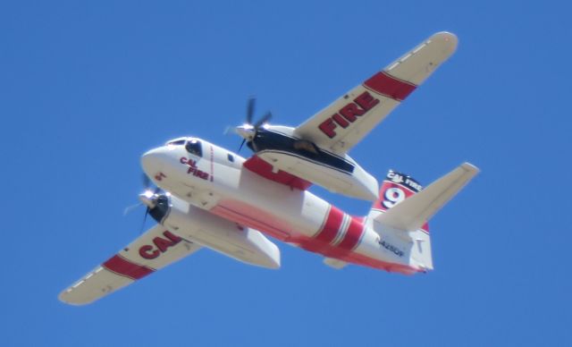 MARSH Turbo Tracker (N428DF) - Fire retardant drop mission in Northern CA.