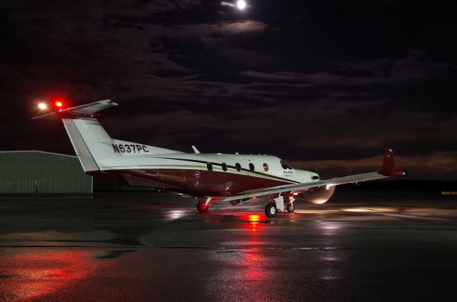 Pilatus PC-12 (N637PC) - Air Methods PC12/45 at watertown, NY