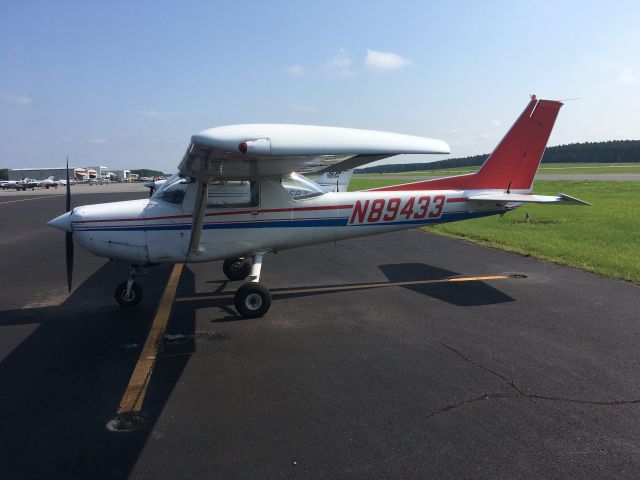 Cessna 152 (N89433) - Mock checkride with another instructor! August 10, 2020.