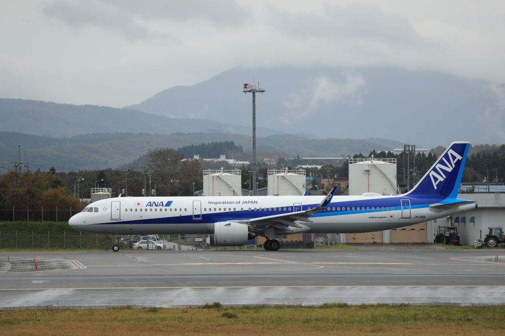 Airbus A321 (JA136A) - October 6th 2018:HKD-ITM.