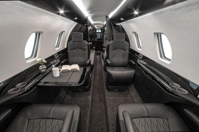 Cessna Citation Sovereign (N680XP) - Interior shot in Vegas