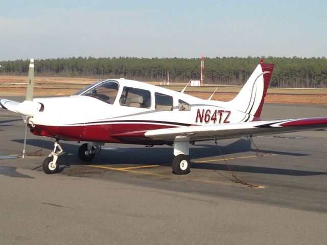 Piper Cherokee (N64TZ) - 64TZ on the ramp at KTTA