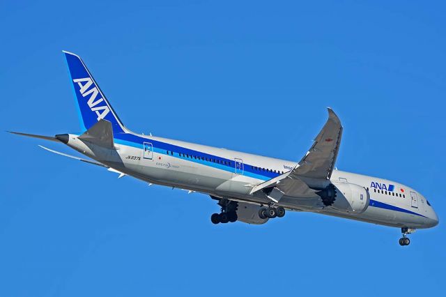 Boeing 787-9 Dreamliner (JA837A) - All Nippon Airways Boeing 787-9 JA837A at Phoenix Sky Harbor on January 28, 2018. 