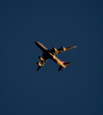 Boeing 747-400 — - Cargolux Airlines International 779 Houston Bush to Luxembourg over Cleveland 33,000 ft. 10-9-14.