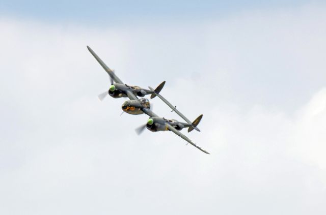 Lockheed P-38 Lightning — - Thunder Over Michigan 2012