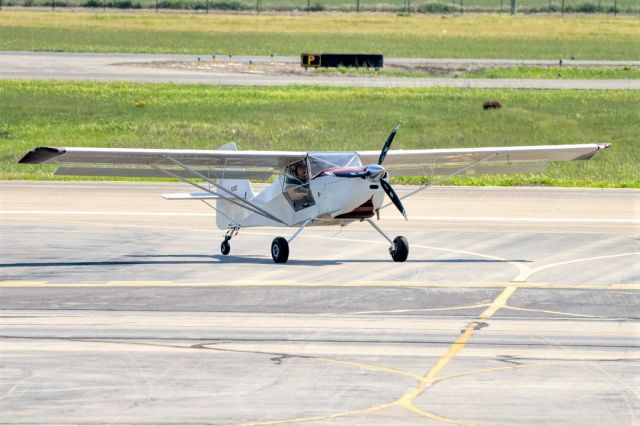 SKYFOX Impala (N252) - Kitfox S-6 at Livermore Municipal Airport (CA). April 2021