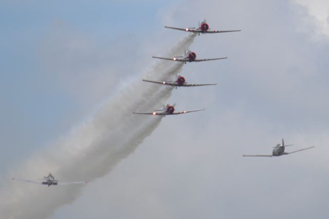 — — - Geico Skytypers at Marine Corps Air Station (MCAS) Beaufort Air Show, 29 April 2017