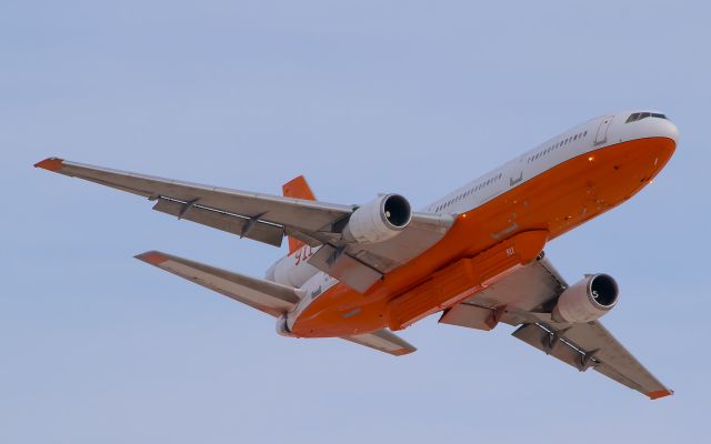 McDonnell Douglas DC-10 (N17085) - Aviation Nation 2016/Water Drop Demonstrationbr /br /First flyby was a wing wave