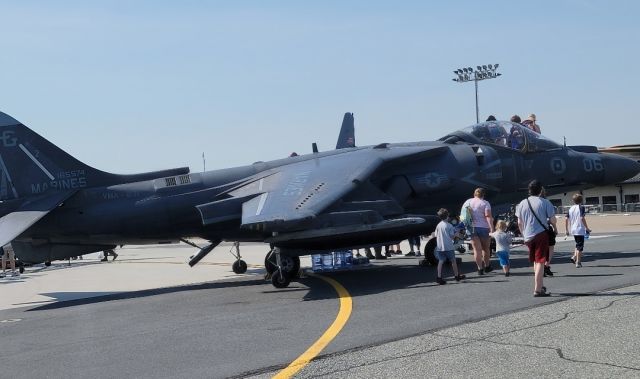 16-5574 — - On display at Dover Air Force Base for Thunder Over Dover 2022 - USMC AV-8B+ Harrier II