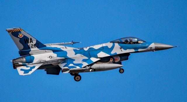 Lockheed F-16 Fighting Falcon (87-0267) - F-16C 87-0267 64th Aggressor Squadron (64 AGRS) - Red Flag 16-3<br>Las Vegas - Nellis AFB (LSV / KLSV)<br>TDelCoro<br>July 26, 2016