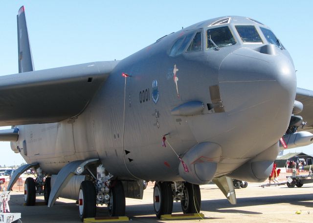 Boeing B-52 Stratofortress (60-0001) -  “Memphis Belle IV” at  Barksdale Air Force Base.