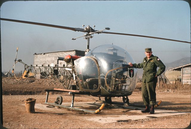 — — - Bell 47 South Korea 1954.