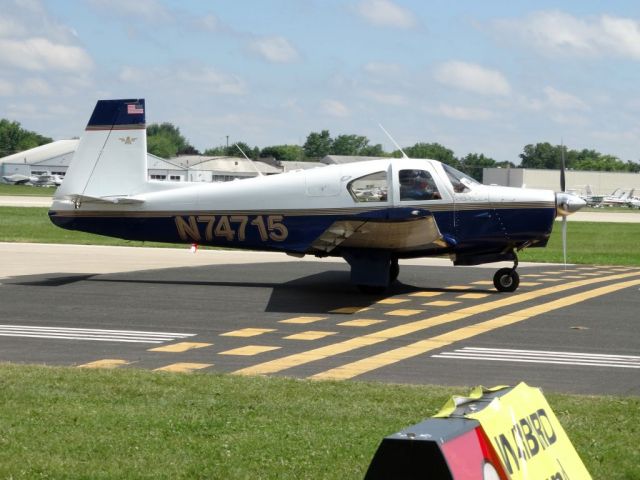 Mooney M-20 (N74715)