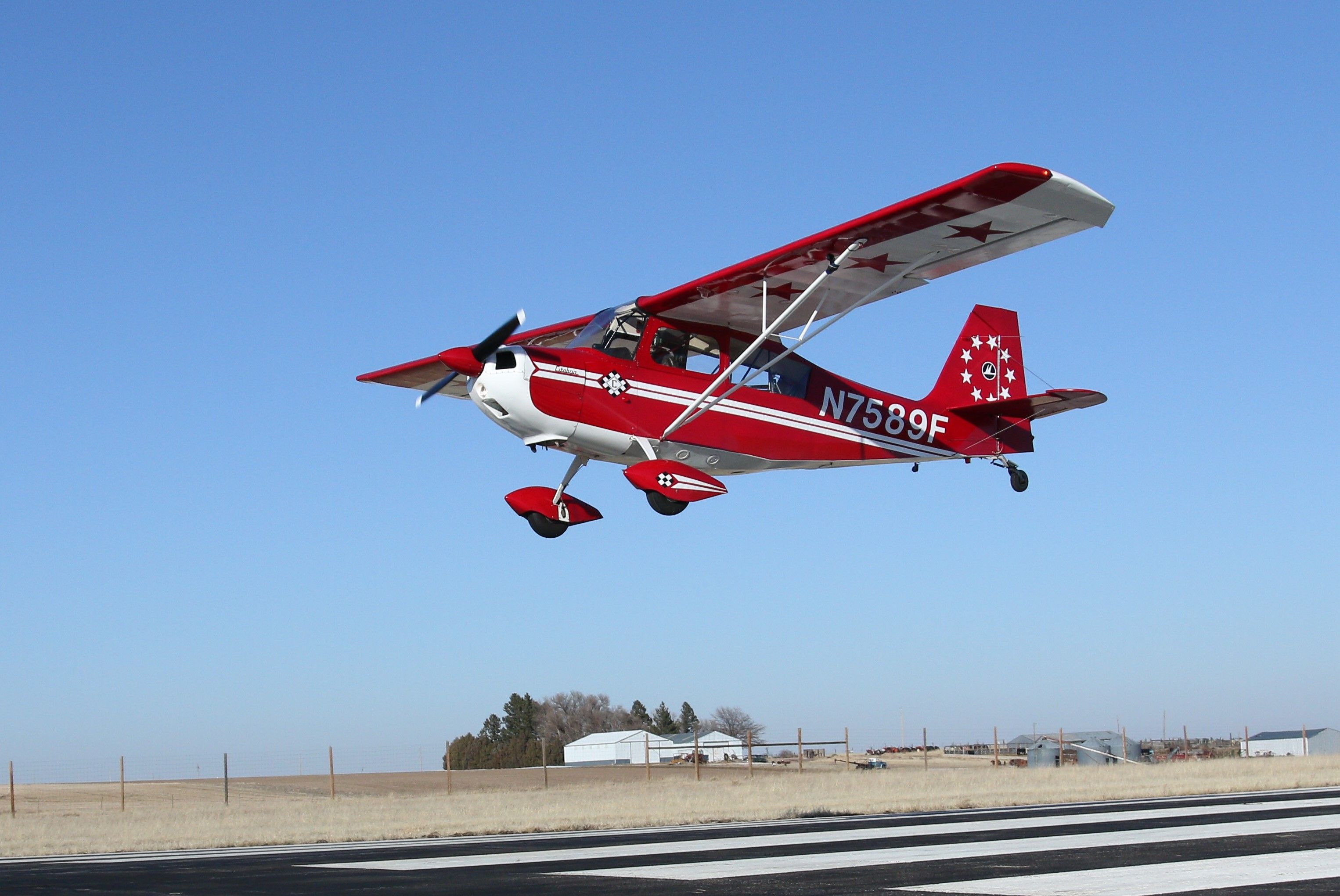 N7589F — - Fly-By