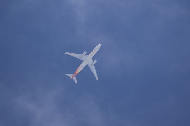 Airbus A330-300 (B-LNP) - May 29th 2021:Overflying above  Hakodate, Japan. CTS-HKG.