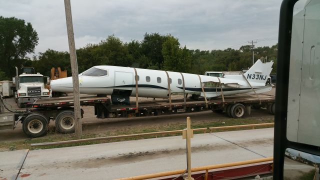 Learjet 45 (N33NJ) - Scrapyard in Oklahoma City, OK.  