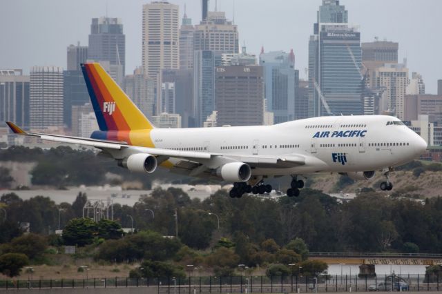 Boeing 747-400 (DQ-FJK) - on 9 October 2010