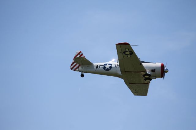 North American T-6 Texan (N87H) - Flyby with the T6