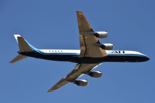 McDonnell Douglas DC-8-70 (N721CX) - Air Transport International-Douglas DC-8-72CFbr /January 10, 2013