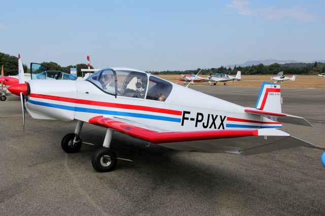 F-PJXX — - LFNH - Carpentras airfield br /10 sept 2016