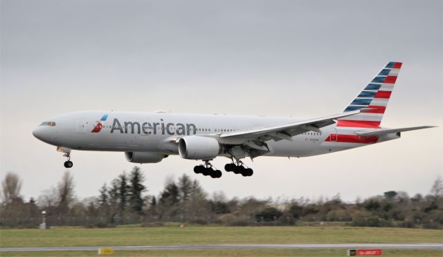 Boeing 777-200 (N760AN) - american b777-223er n760an diverting to shannon while routing frankfurt to dallas 7/1/20.