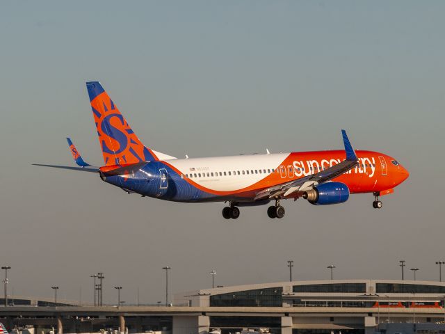 Boeing 737-800 (N834SY) - 2/21/2020