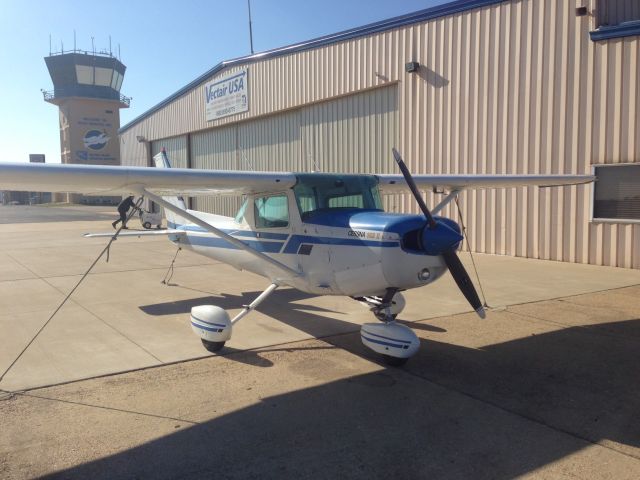 Cessna 152 (N67996) - Parked at the AirVenture ramp at Olive Branch Airport.