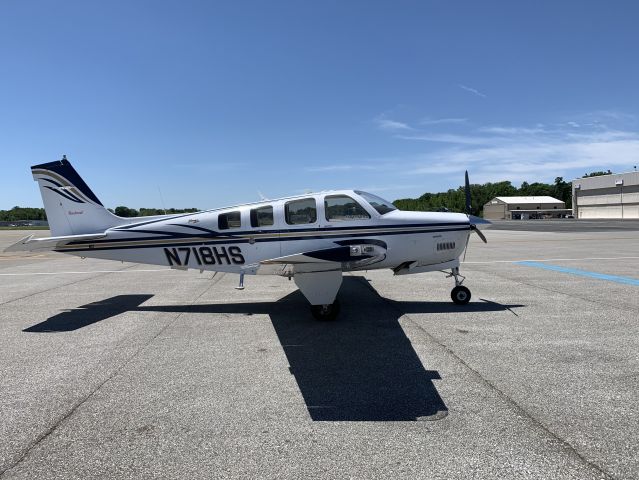 Beechcraft Bonanza (36) (N718HS) - 25 JUN 2019.