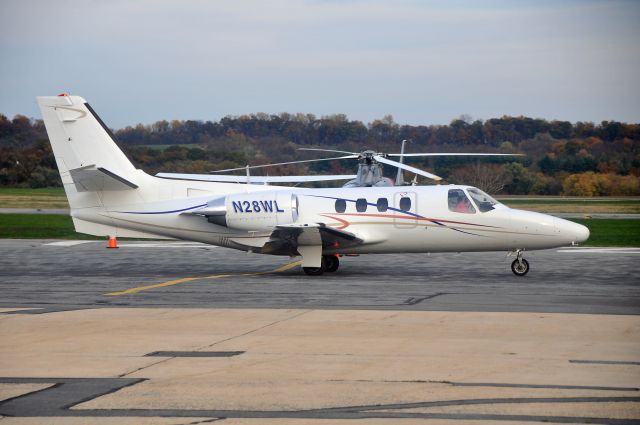 Cessna 500 Citation 1 (N28WL) - Seen at KFDK on 10/30/2010.