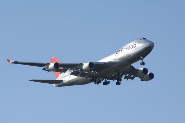 Boeing 747-400 (JA402J) - Final Approach to Narita Intl Airport R/W34L on 2006/10/9