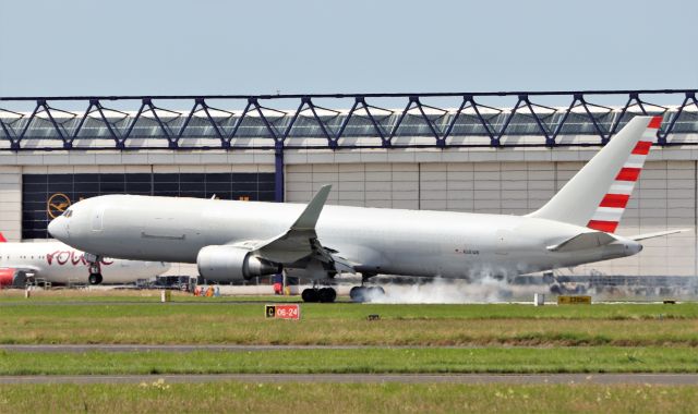 BOEING 767-300 (N381AN) - cargo aircraft management b767-323er n381an landing at shannon from tel aviv after cargo conversion 19/7/20.