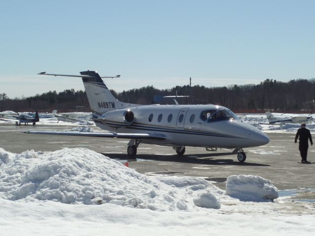 Beechcraft Beechjet (TMC489) - Parked after arriving from Teterboro, NJ (KTEB).