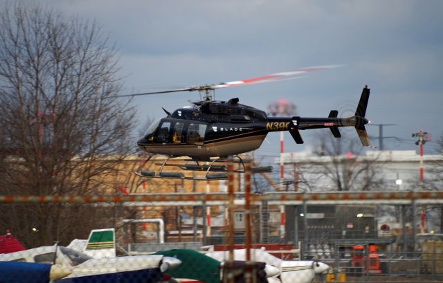 Bell 407 (N39CL) - JANUARY 05, 2021: Seen at the airport preparing for takeoff was this commercial helicopted operated for the Blade company