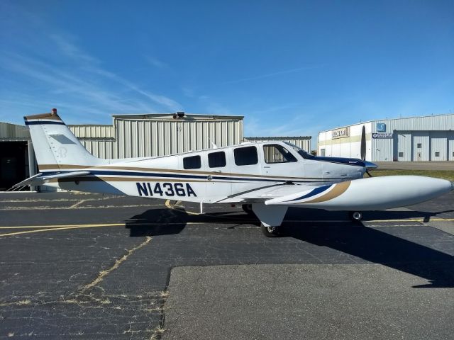 Beechcraft Bonanza (36) (N1436A) - KFRG - Atlantic Aviation