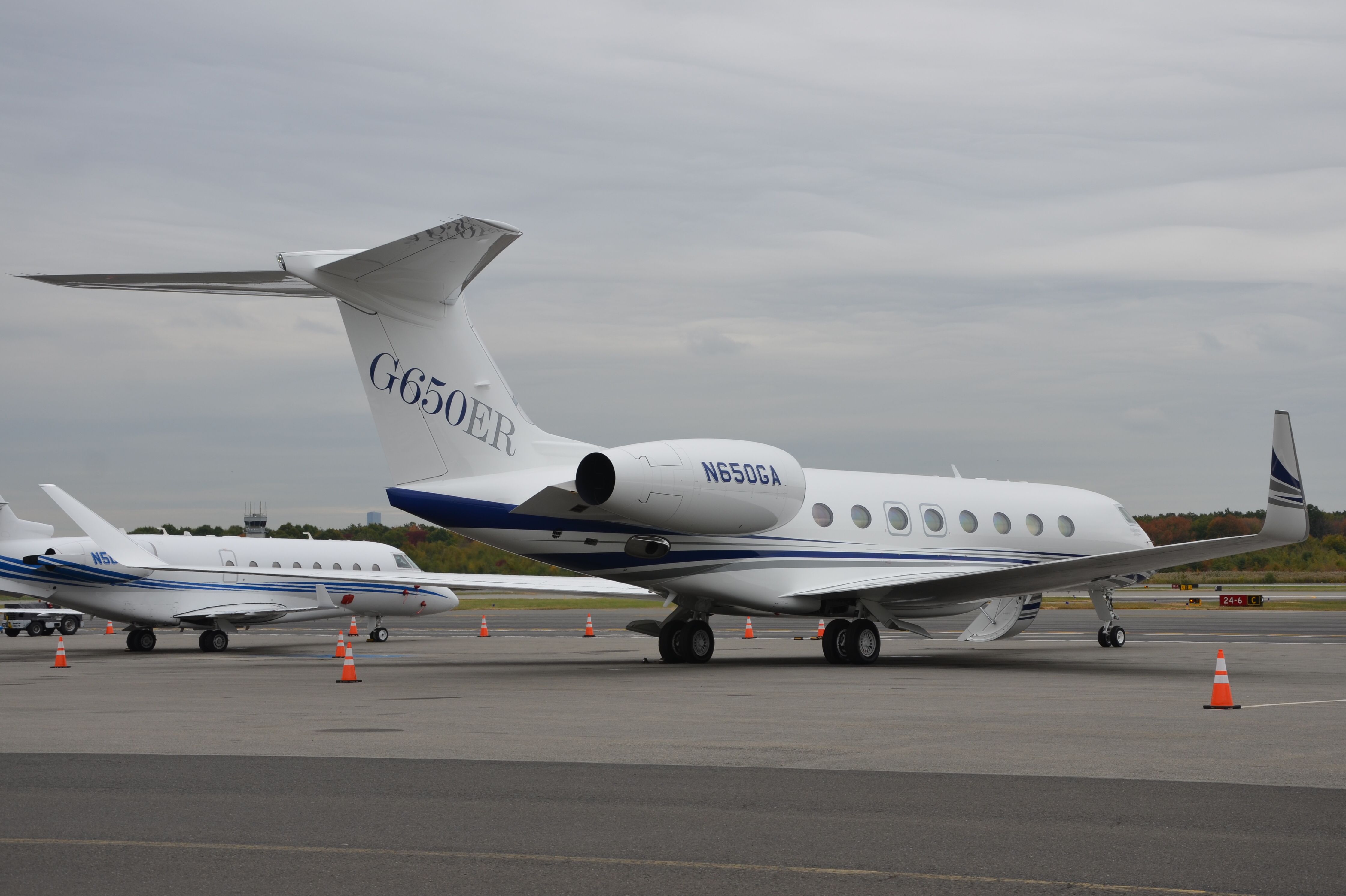 Gulfstream Aerospace Gulfstream G650 (N650GA) - At the time it was a G650ER demonstrator (c/n 6087). Photo by Frederick K. Larkin. More available on Flickr. 