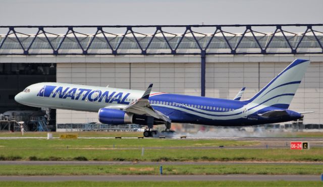 Boeing 757-200 (N567CA) - national b757-223 n567ca landing at shannon 4/7/19.