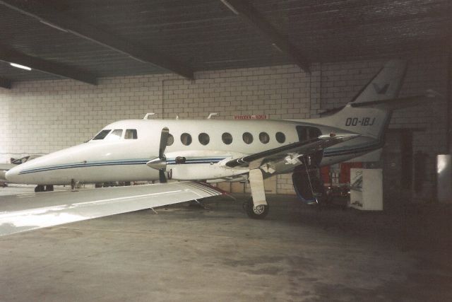 JETSTREAM Jetstream 1 (OO-IBJ) - Seen here on 10-Feb-94.br /br /Registration cancelled 23-Oct-97.br /Broken up at EBAW.